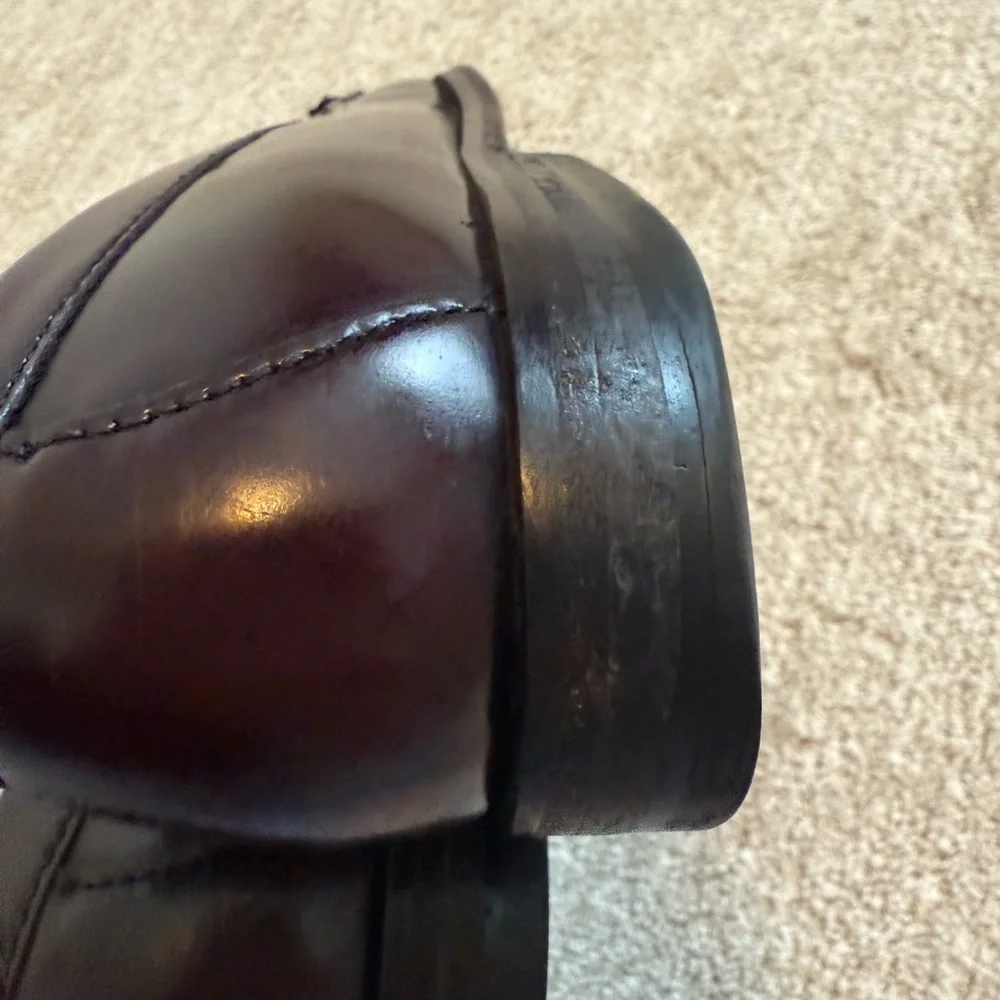 Cole‎ Haan Burgundy Tassel Loafer Size 7.5 D Well-Loved & Ready for Years More